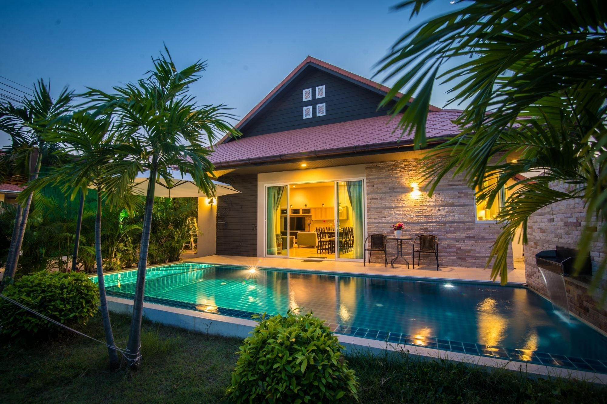 The Ville Deluxe Modern Pool Villa Паттайя Экстерьер фото